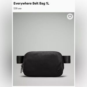 Lululemon Everywhere Belt Bag 1L